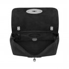 Mulberry Lily Black Soft Grain With Nickel