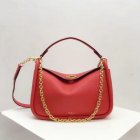 2018 Mulberry Small Leighton Bag in Coral Rose Classic Grain Leather