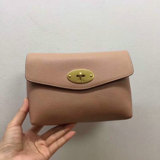 2018 Mulberry Darley Cosmetic Pouch in Dark Blush Small Classic Grain - Click Image to Close