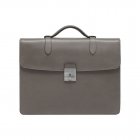 Mulberry Single Briefcase Grey Classic Printed Calf