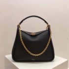 2018 Mulberry Leighton Bag in Black Small Classic Grain Leather