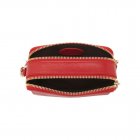 Mulberry Wristlet Pouch Bright Red Shiny Goat