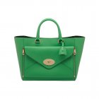 Mulberry Willow Tote Queen Green Silky Classic Calf