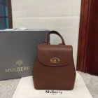 2017 A/W Mulberry Mini Bayswater Backpack in Oak Grain Leather