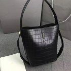 2016 Latest Mulberry Small Kite Tote in Black Croc Leather