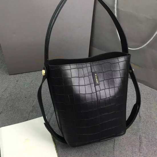2016 Latest Mulberry Small Kite Tote in Black Croc Leather - Click Image to Close