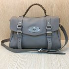 Mulberry Alexa Bag Bag in Grey Grain Leather