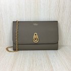 2018 Mulberry Amberley Long Clutch Clay Grain Leather