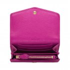 Mulberry Dome Rivet French Purse Mulberry Pink Glossy Goat