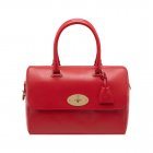 Mulberry Del Rey Bright Red Shiny Goat
