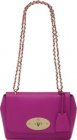 Mulberry Lily Glossy Goat Leather Shoulder Bag