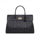 Mulberry Piccadilly Black Natural Leather