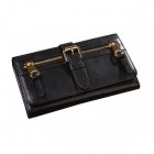 Mulberry Women Zip Natural Leathers Card Purses Black
