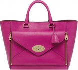 Mulberry Willow Silky Calf Leather Tote