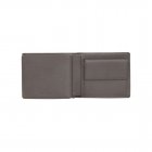 Mulberry 8 Card Coin Wallet Grey Classic Printed Calf