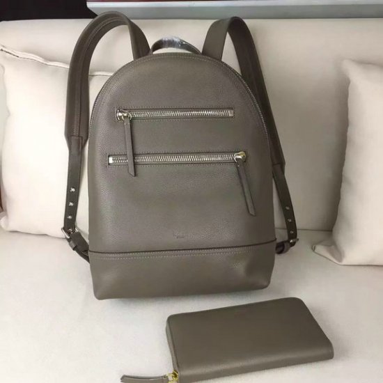2016 Latest Mulberry Zip Backpack in Clay Small Grain Leather - Click Image to Close