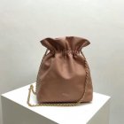 2018 Mulberry Lynton Mini Bucket Bag in Pink Leather
