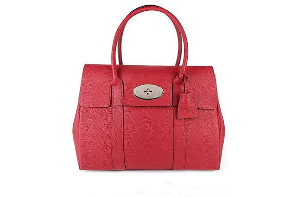 2015 Iconic Mulberry Bayswater Hibiscus Small Classic Grain with Soft Gold - Click Image to Close