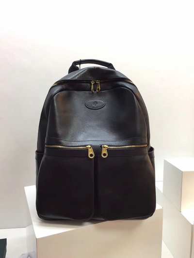 Classic Mulberry Henry Backpack in Black Leather - Click Image to Close