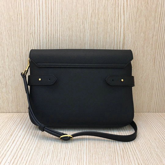 2020 Mulberry Belted Bayswater Satchel Black Small Printed Grain ...