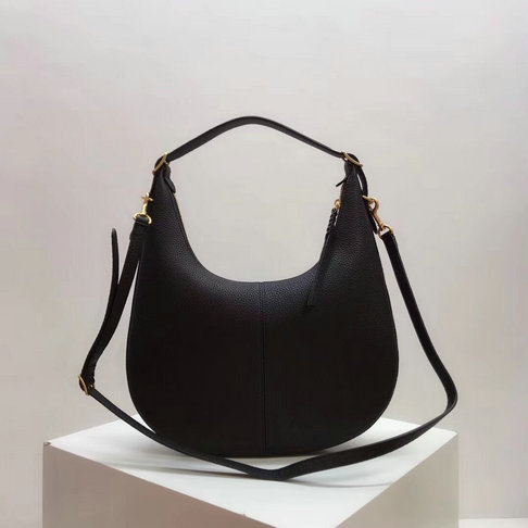 2018 Mulberry Small Selby Hobo Bag in Black Small Classic Grain Leather ...