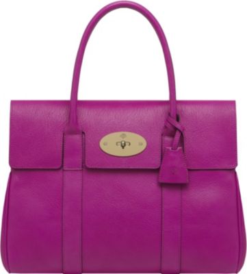 Mulberry Bayswater Glossy Goat Leather Handbag - Click Image to Close