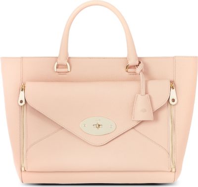 Mulberry Willow Leather Tote - Click Image to Close