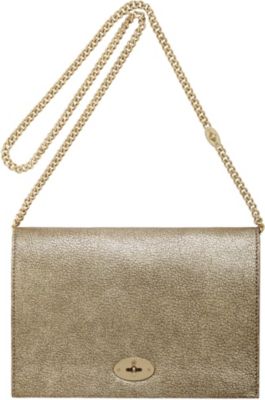 Mulberry Christy Metallic Goat Leather Clutch - Click Image to Close