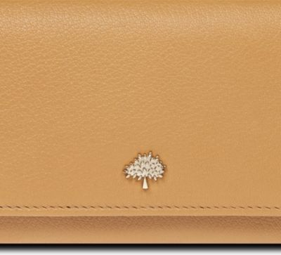 Mulberry Tree Glossy Goat Leather Wallet - Click Image to Close