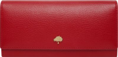 Mulberry Tree Glossy Goat Leather Wallet - Click Image to Close