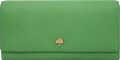 Mulberry Tree Silky Calf Leather Wallet - Click Image to Close