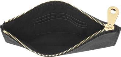 Mulberry Bow Silky Classic Calf Leather Pouch - Click Image to Close