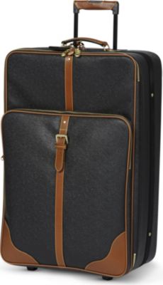 Mulberry Scotchgrain Large Two-Wheel Suitcase 79cm - Click Image to Close