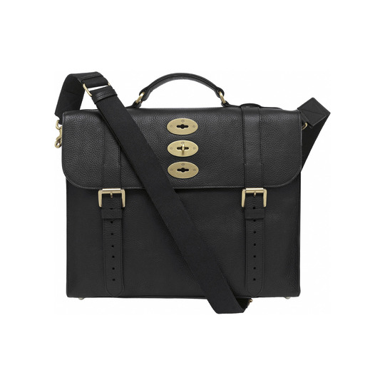 Mulberry Ted Black Natural Leather - Click Image to Close