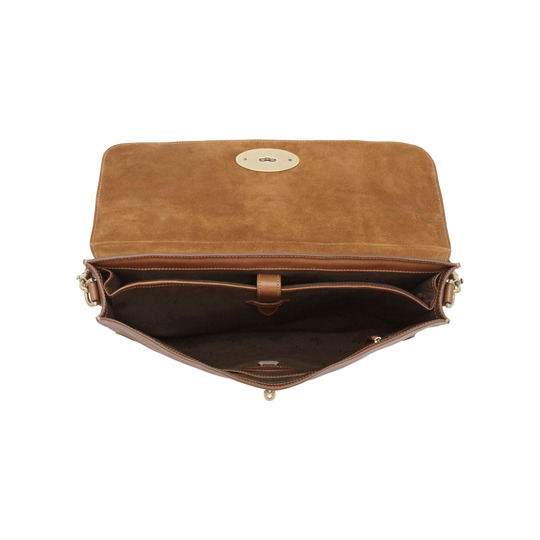 Mulberry Bayswater Briefcase Oak Natural Leather - Click Image to Close