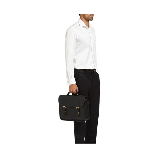 Mulberry Elkington Black Natural Leather - Click Image to Close