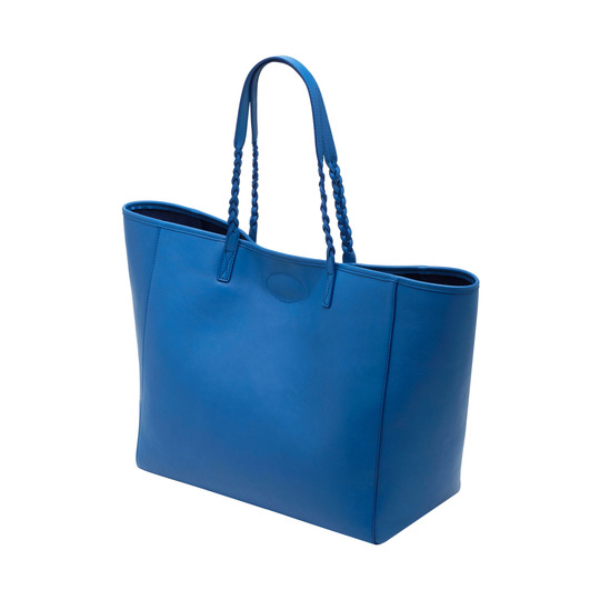Mulberry Medium Dorset Tote Bluebell Blue Soft Nappa - Click Image to Close