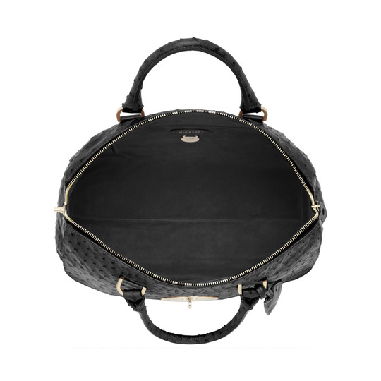 Mulberry Del Rey Black Ostrich - Click Image to Close