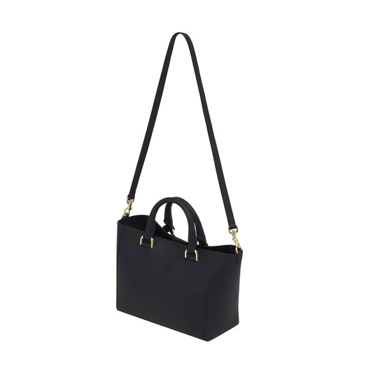 Mulberry Small Willow Tote Black Silky Classic Calf With Soft Gold - Click Image to Close