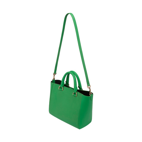 Mulberry Small Willow Tote Queen Green Silky Classic Calf - Click Image to Close