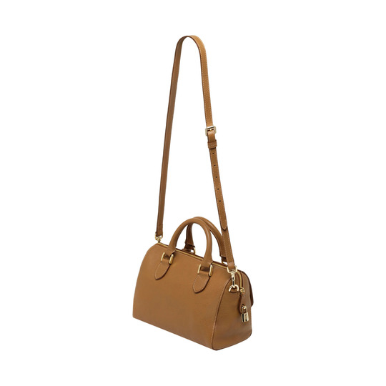 Mulberry Small Del Rey Deer Brown Glossy Goat - Click Image to Close