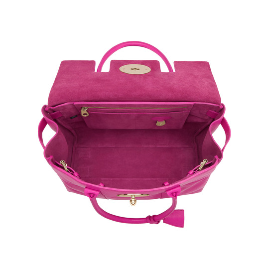 Mulberry Bayswater Mulberry Pink Glossy Goat - Click Image to Close
