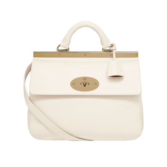 Mulberry Small Suffolk Off White Classic Calf - Click Image to Close