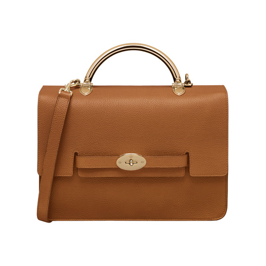 Mulberry Large Bayswater Shoulder Ginger Grainy Calf - Click Image to Close