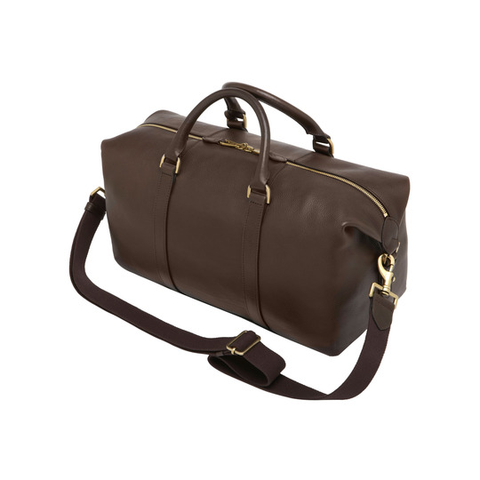 Mulberry Small Clipper Chocolate Natural Leather - Click Image to Close