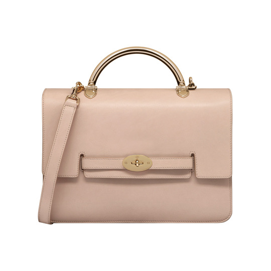 Mulberry Large Bayswater Shoulder Oatmeal Micrograin Calf - Click Image to Close