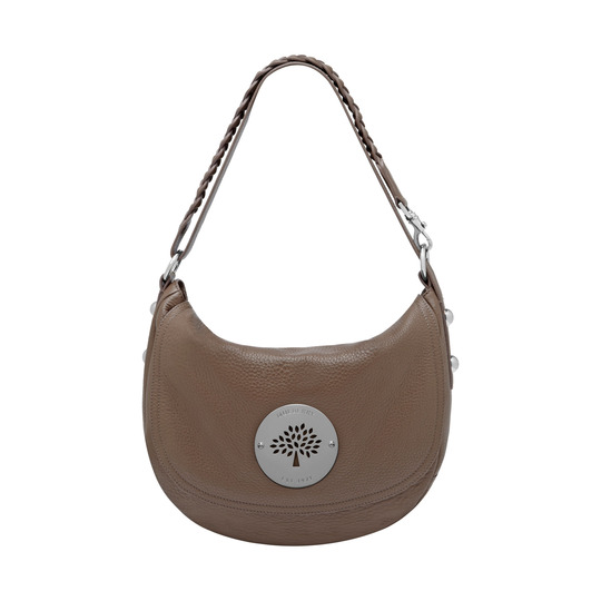 Mulberry Daria Satchel Taupe Spongy Pebbled - Click Image to Close