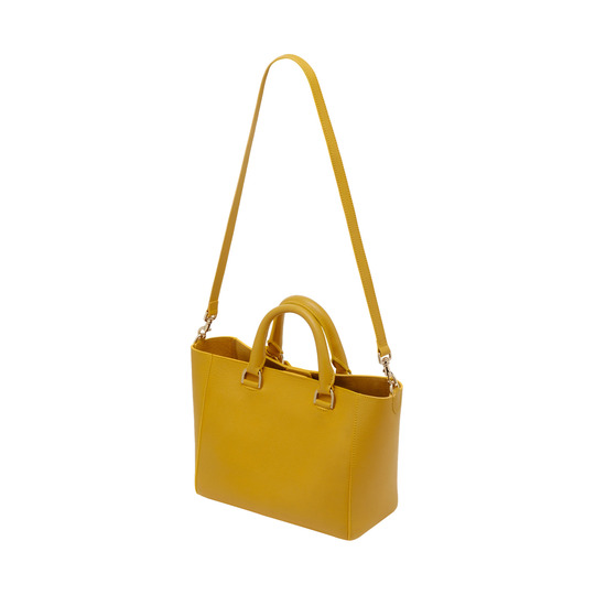 Mulberry Small Willow Tote Golden Yellow Grainy Calf - Click Image to Close