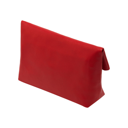 Mulberry Clemmie Clutch Bright Red Shiny Goat - Click Image to Close