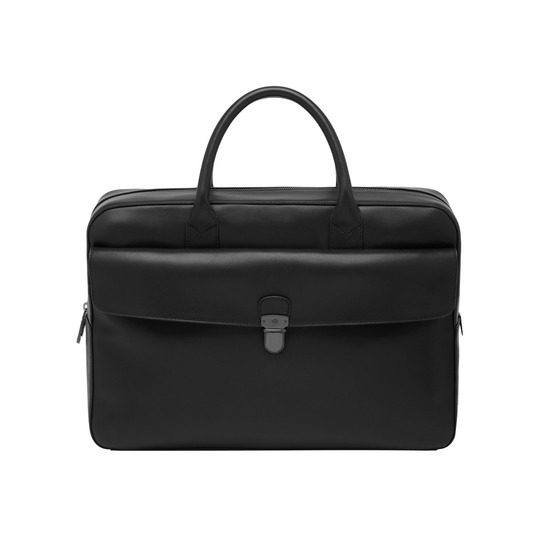Mulberry Oxton Black Soft Tan - Click Image to Close